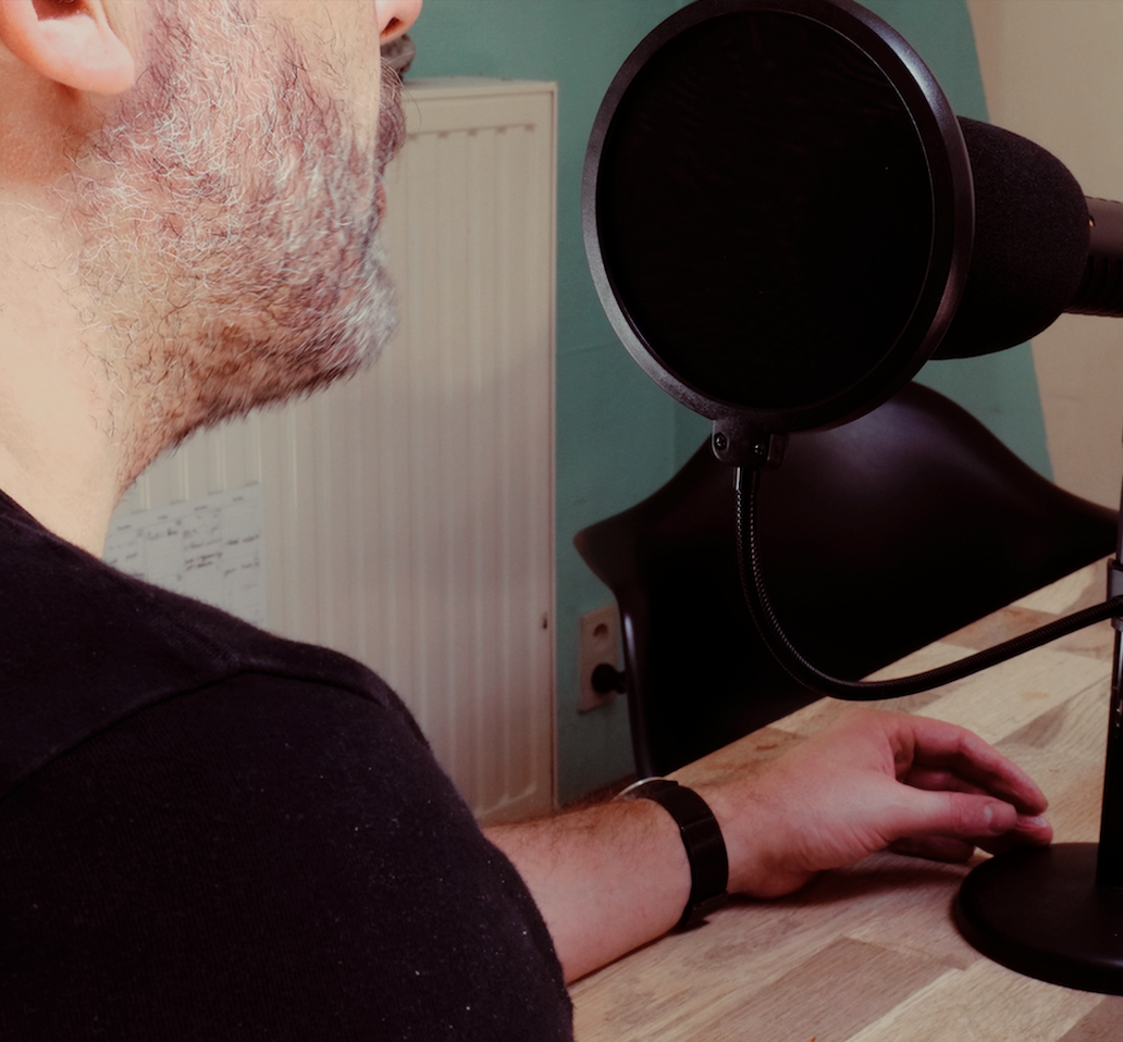 Man with Microphone